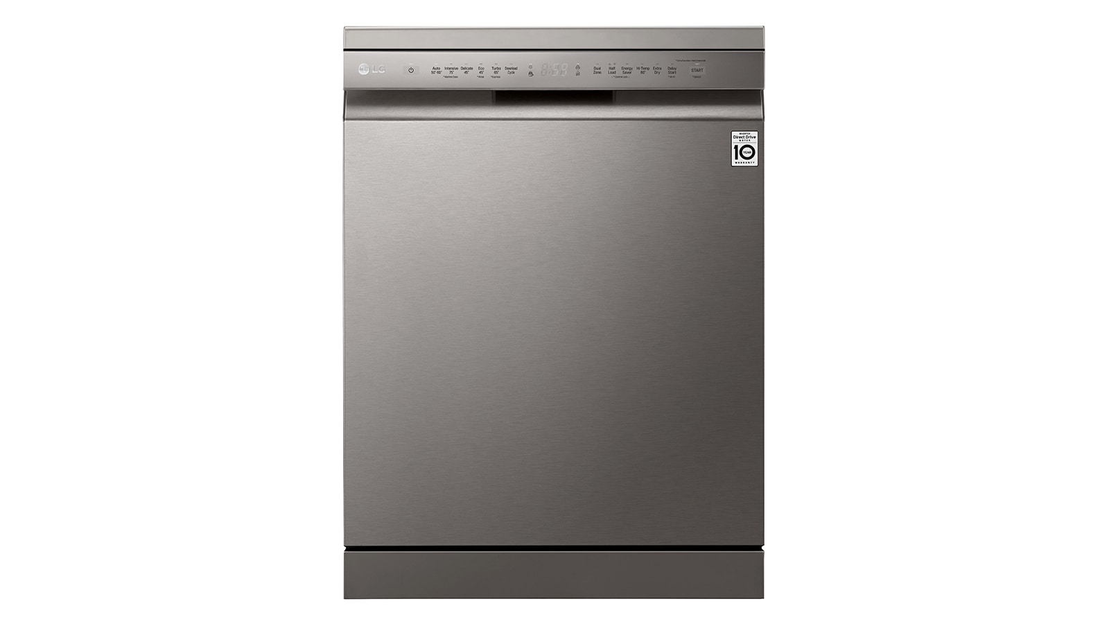 LG 14 Place QuadWash® Dishwasher in Platinum Steel Finish, XD4B14PS